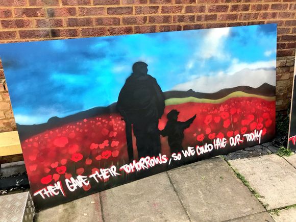 world war graffiti project