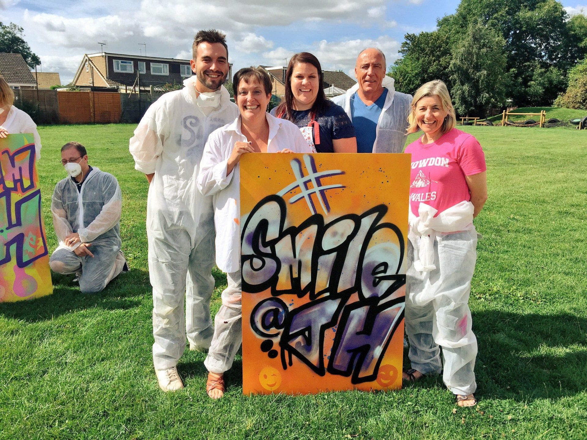 Graffiti Workshop Team Building fun
