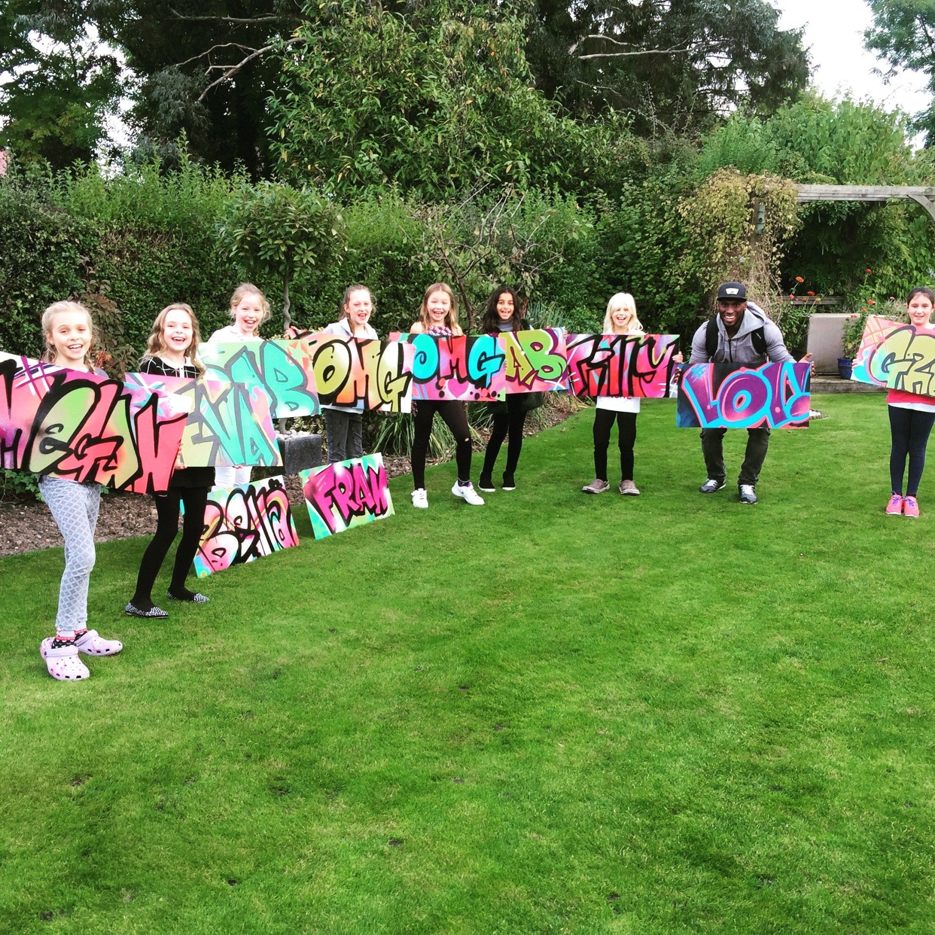 Graffiti Party in Kensington