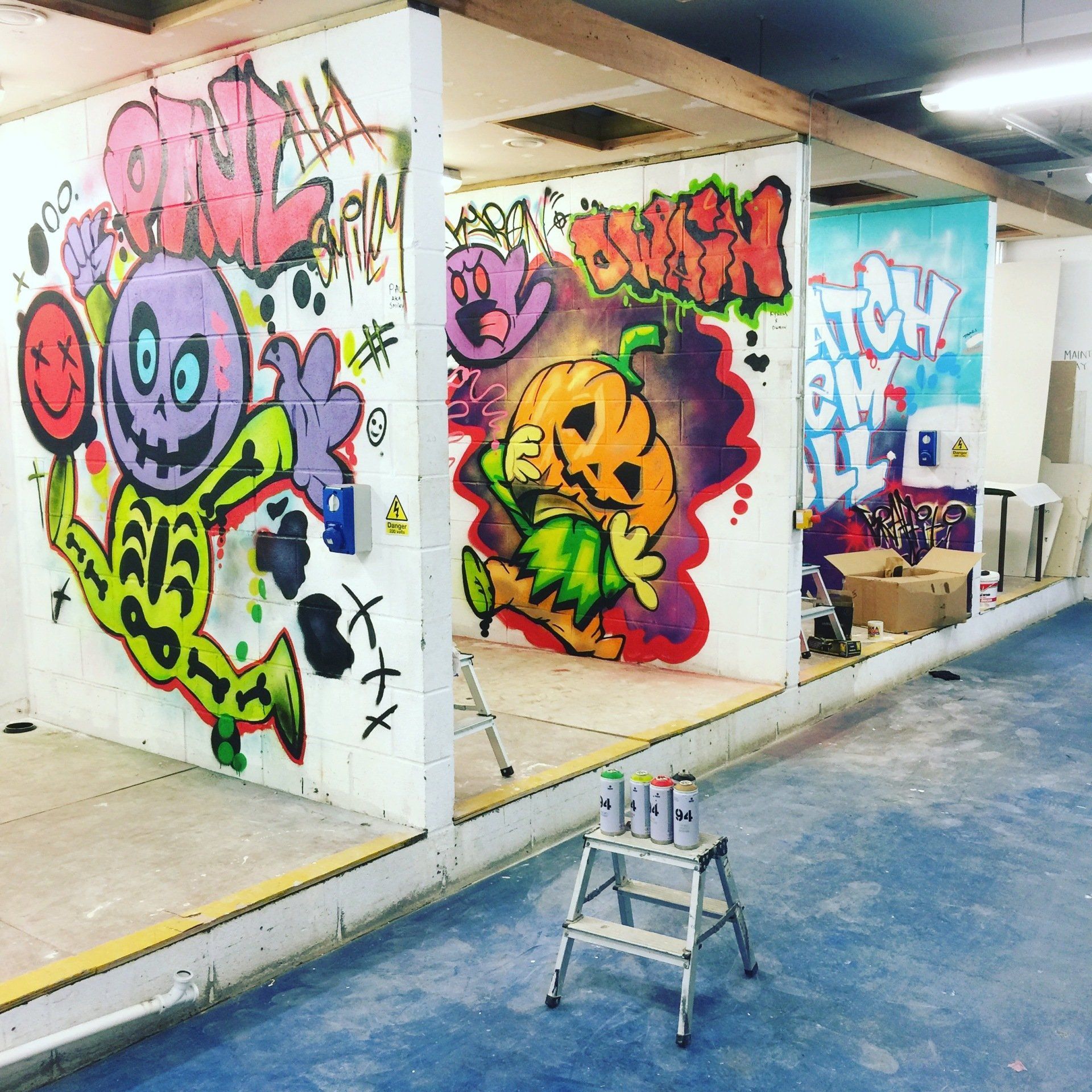 Graffiti Art Workshops & Graffiti Parties For Schools & Children