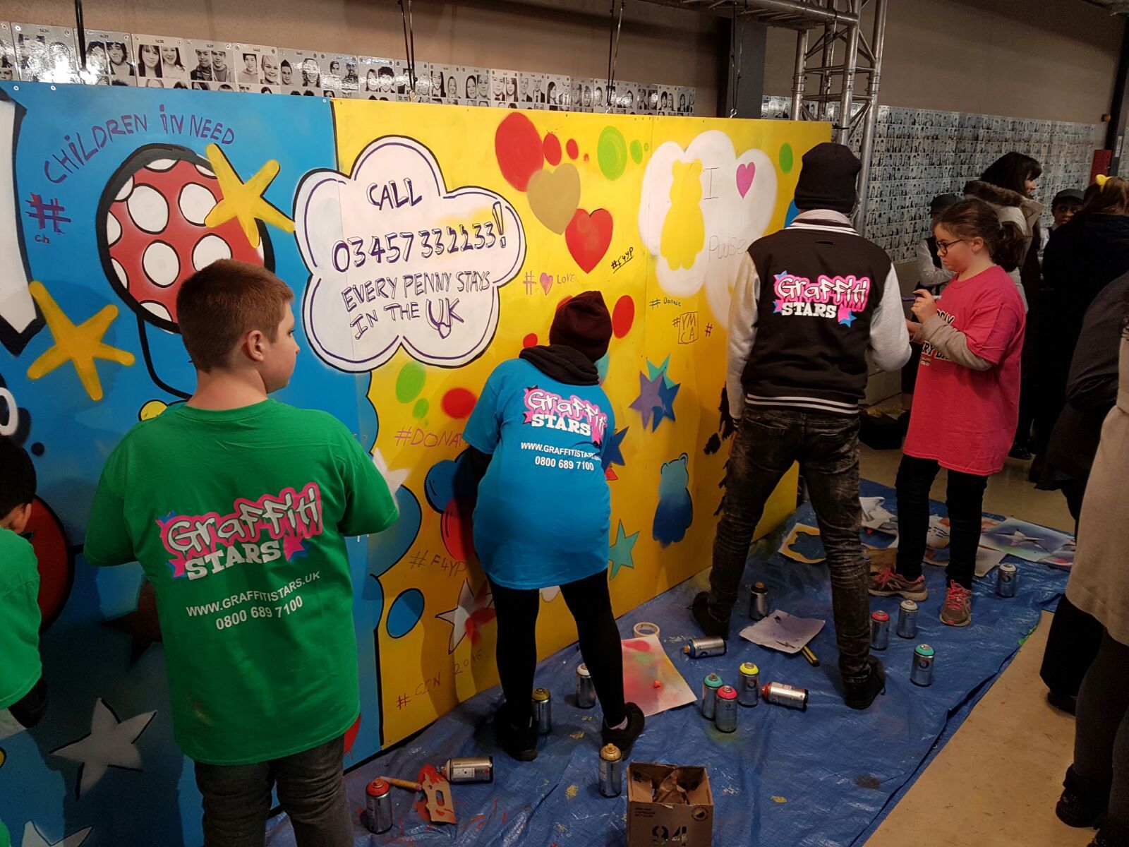 Children In Need Graffiti Art Workshop