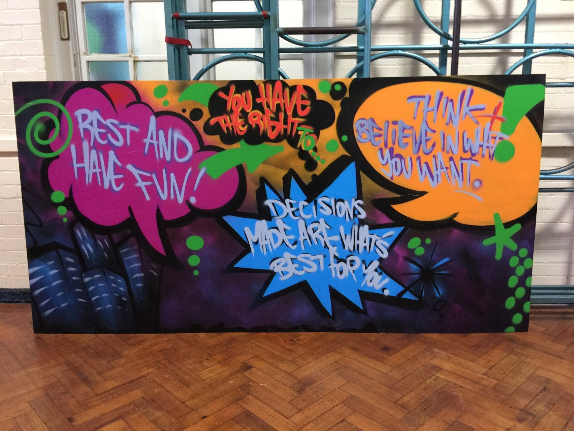 Graffiti Workshops for Primary Schools & Children's Events