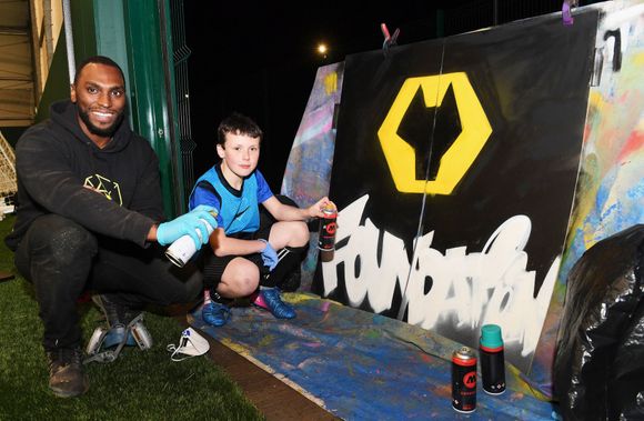 Wolverhampton Wonders GRaffiti art workshop