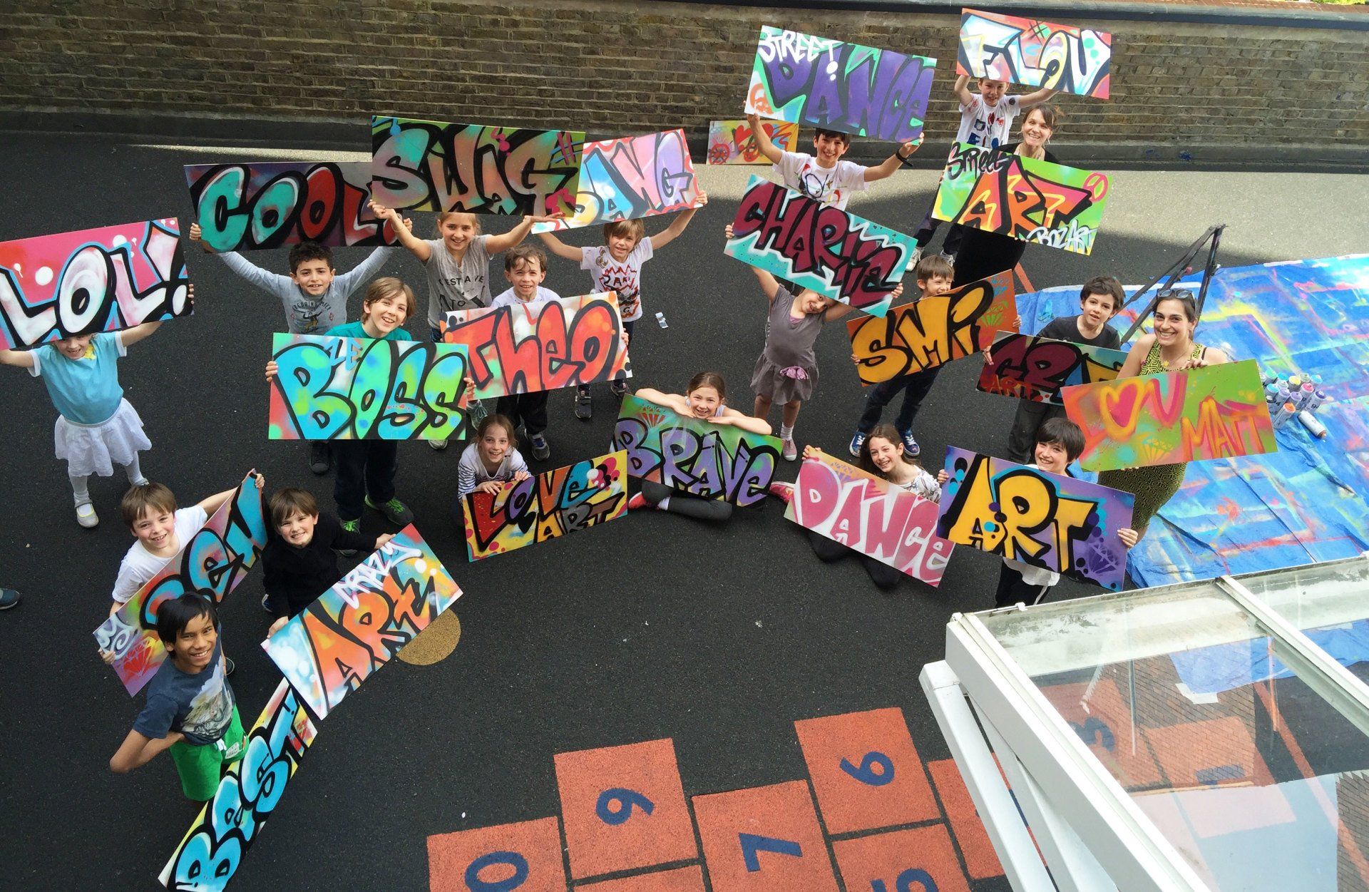Graffiti Art & Graffiti Parties Graffiti Art Schools & Children