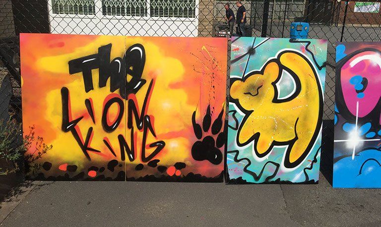 Lion King art workshop