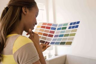 Looking at Paint Samples - Interior Paint in Wauconda, IL