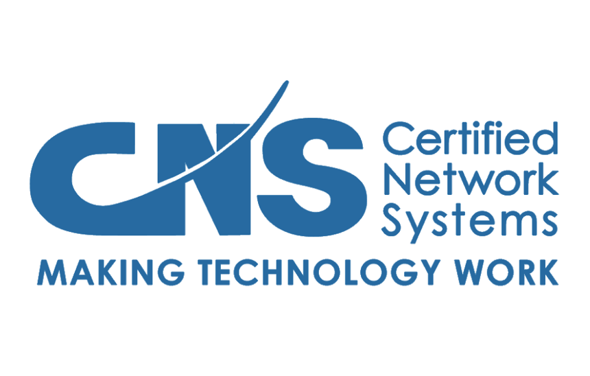 The logo for certified network systems making technology work