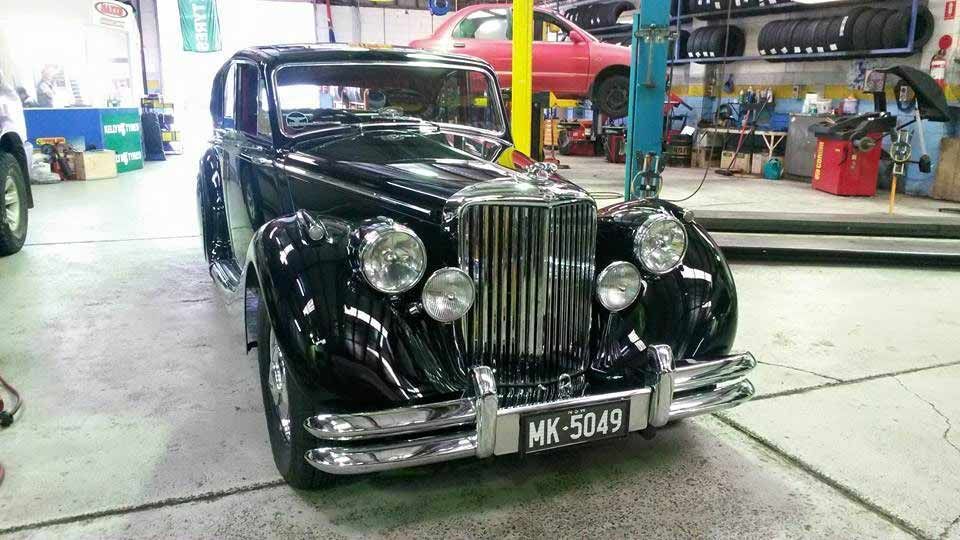 Nice and shiny black car — Narrabeen, NSW — British & Swedish Motors