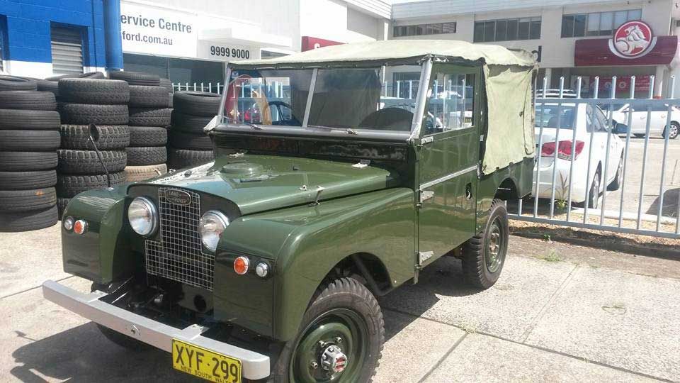 Auto in army green colour — Narrabeen, NSW — British & Swedish Motors