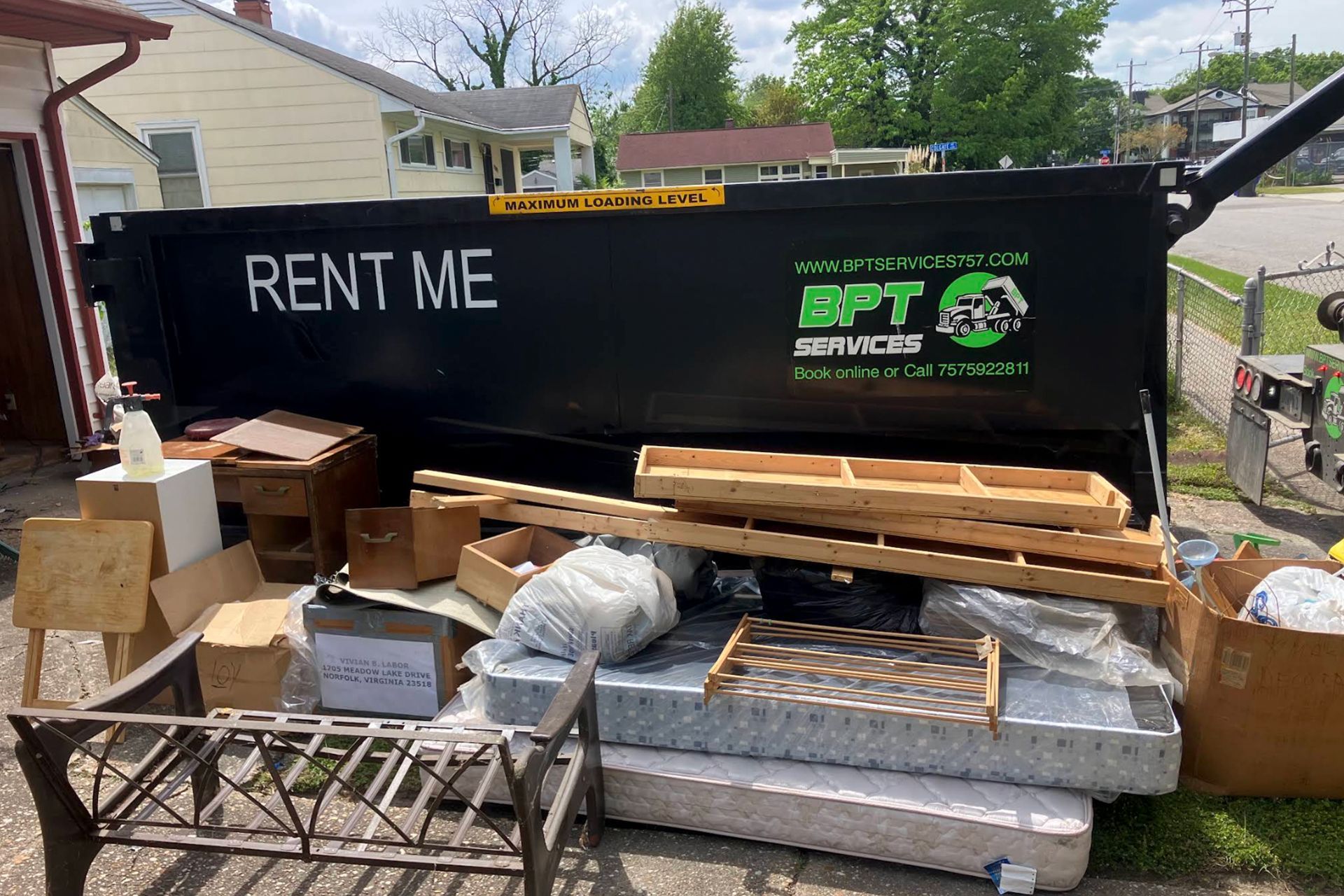 dumpster rental Newport News VA