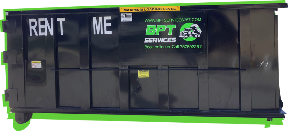 BPT Services dumpster container