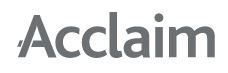 Acclaim Logo