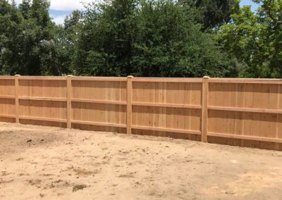 Commercial Wood Fencing
