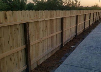 Commercial Wood Fencing Company
