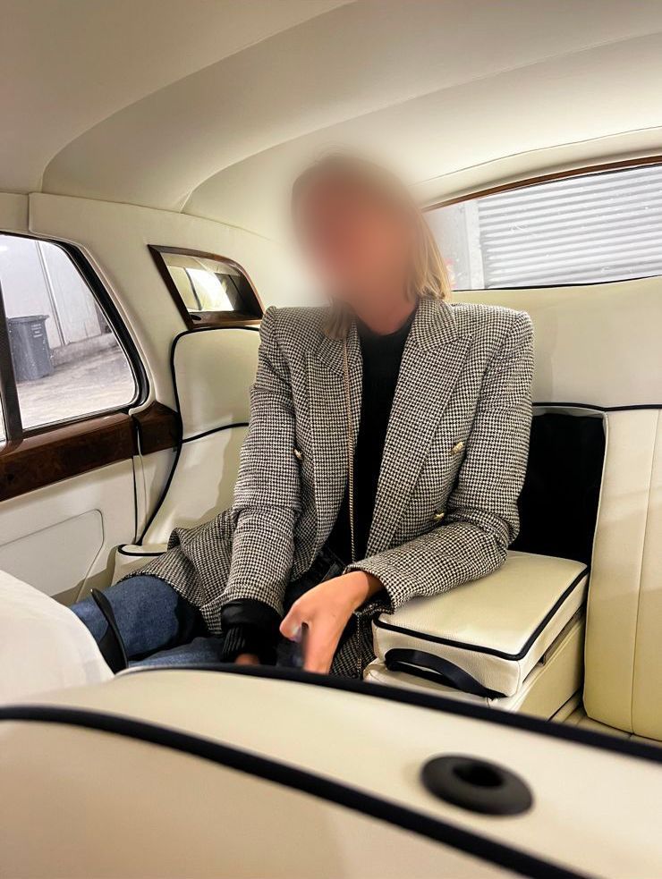 Intérieur blanc nacré rolls royce alfred and cars