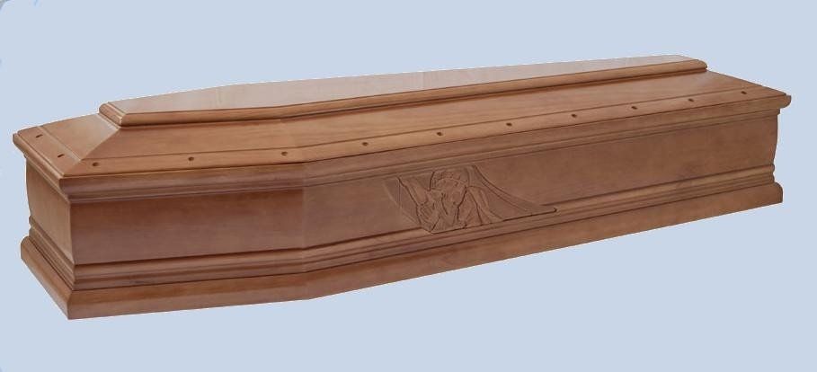 cassa funebre in legno