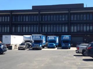 Moving Trucks on Commercial Area — Highland, IN — Bill's Movers & U-Lock Storage
