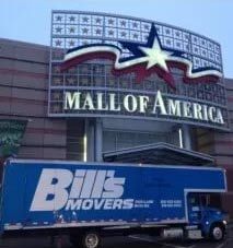 Truck Parked in front of Building — Highland, IN — Bill's Movers & U-Lock Storage