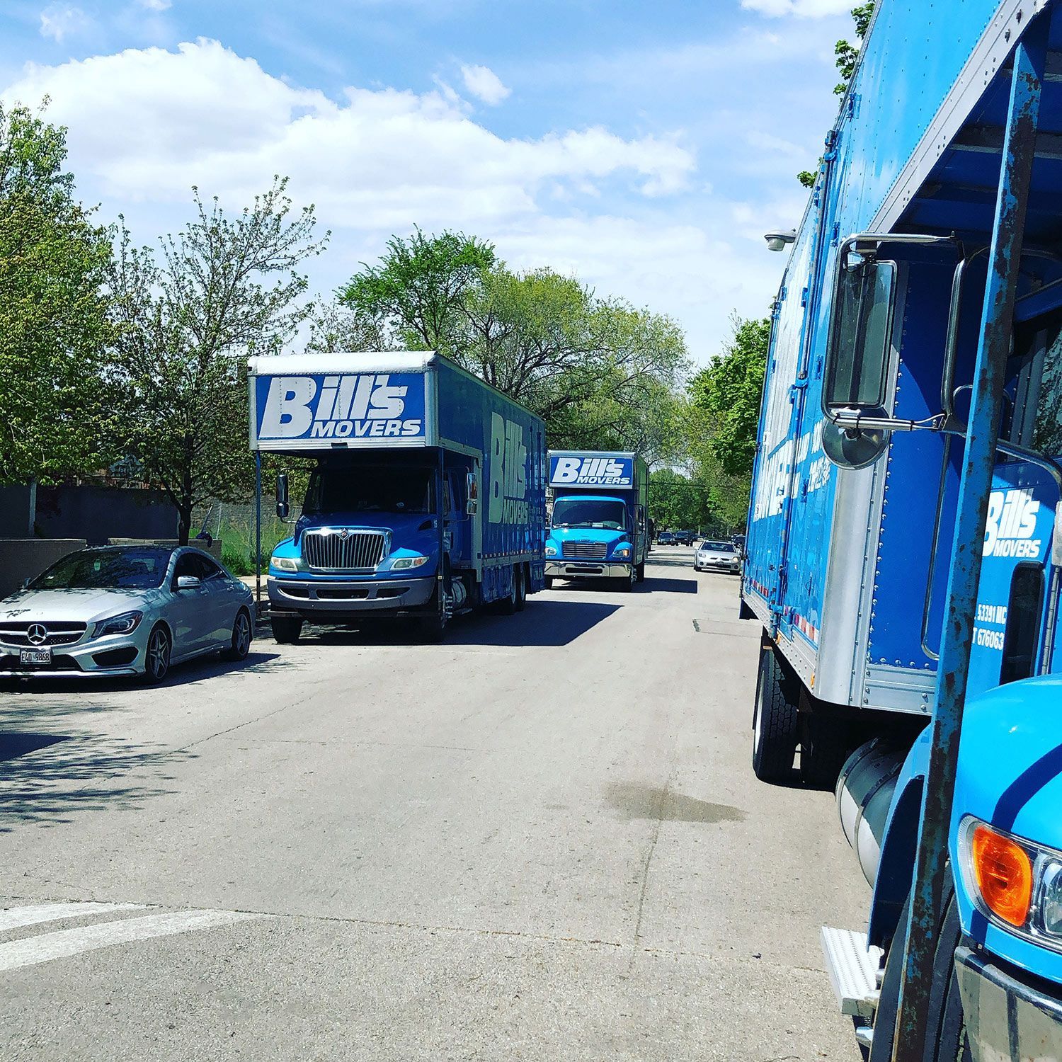 Moving Service Trucks — Highland, IN — Bill's Movers & U-Lock Storage