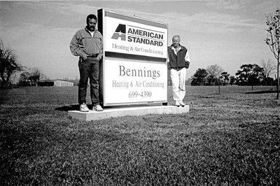 Bennings heating and air 50 years old
