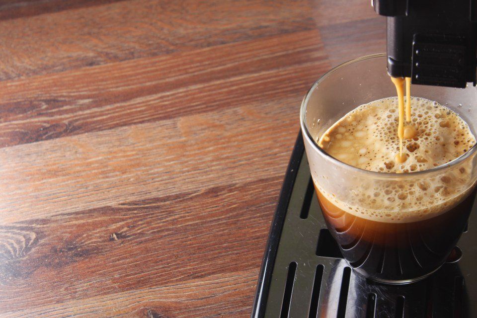 Caffè dalla macchinetta