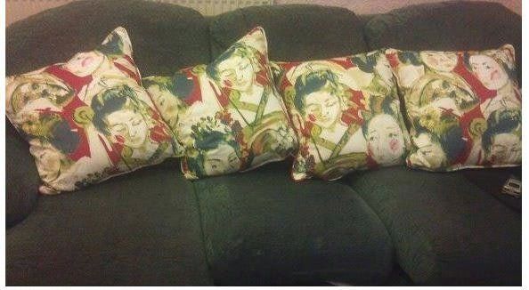 oriental cushion design