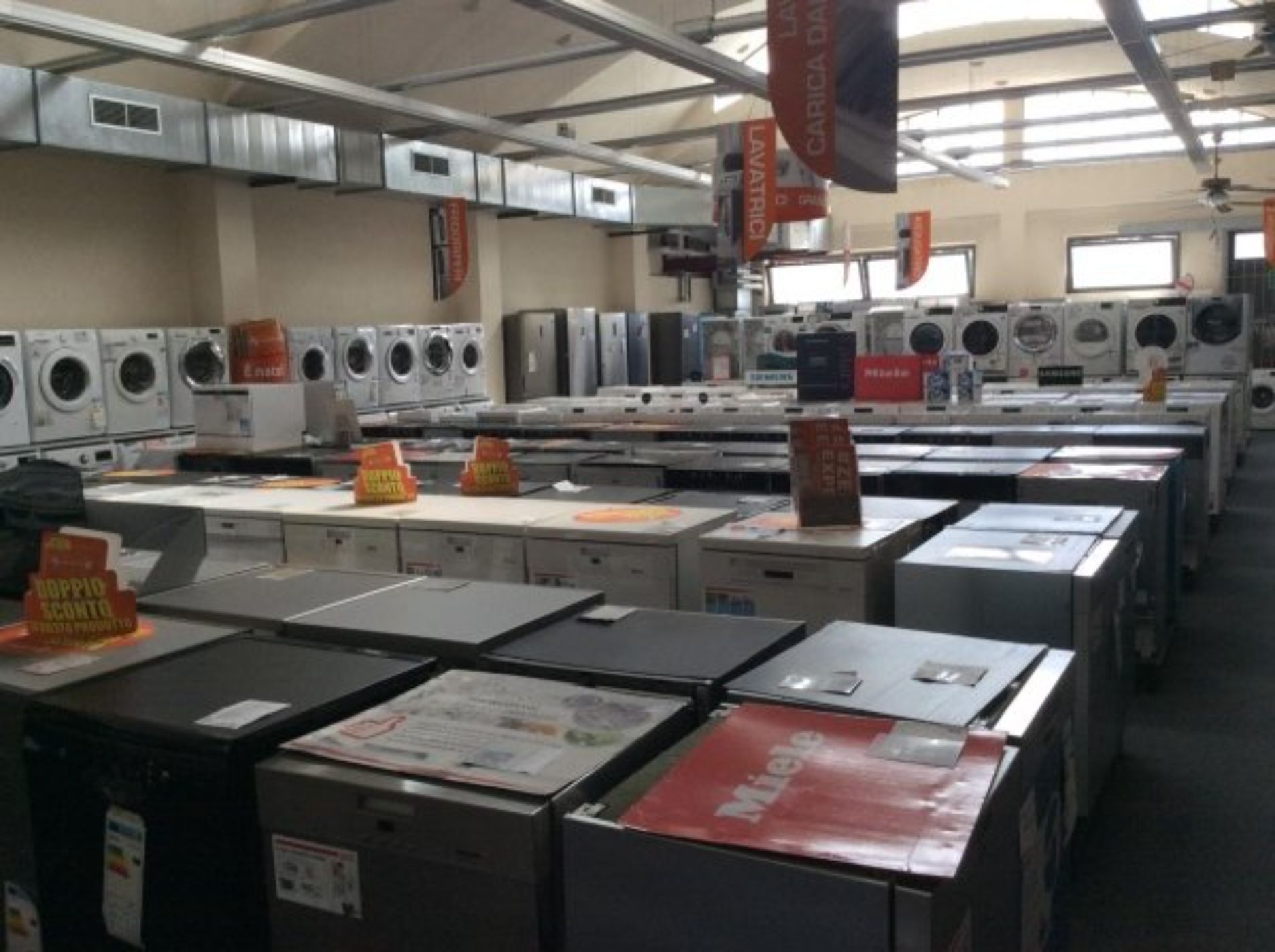 vendita di grandi elettrodomestici