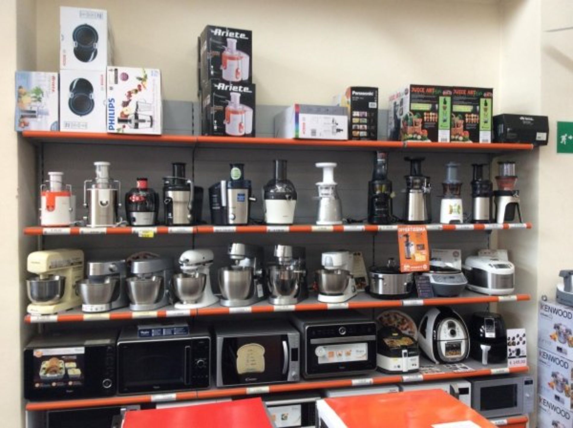 vendita di piccoli elettrodomestici