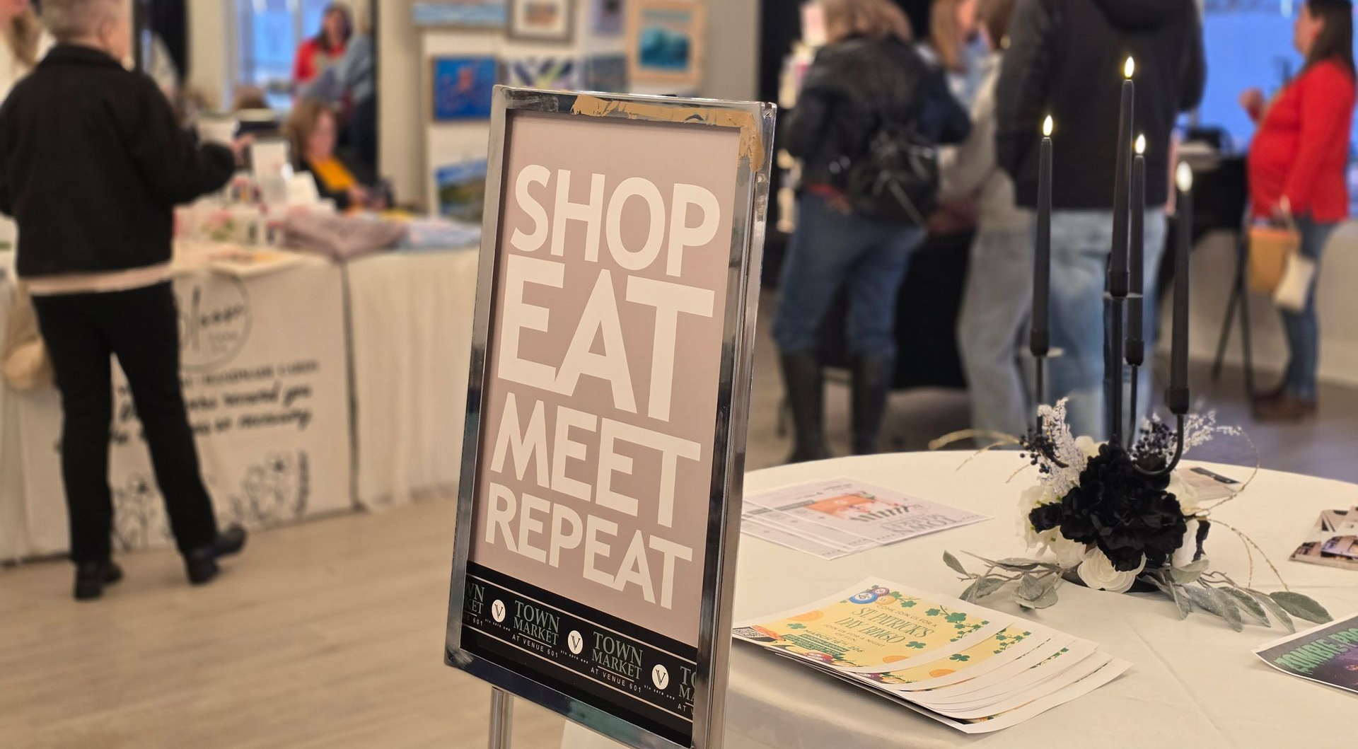 Shop local vendors, food trucks & pop-up shops at Town Market in Elizabeth City. Join Venue 601 every 3rd Sunday. Vendor spots available!