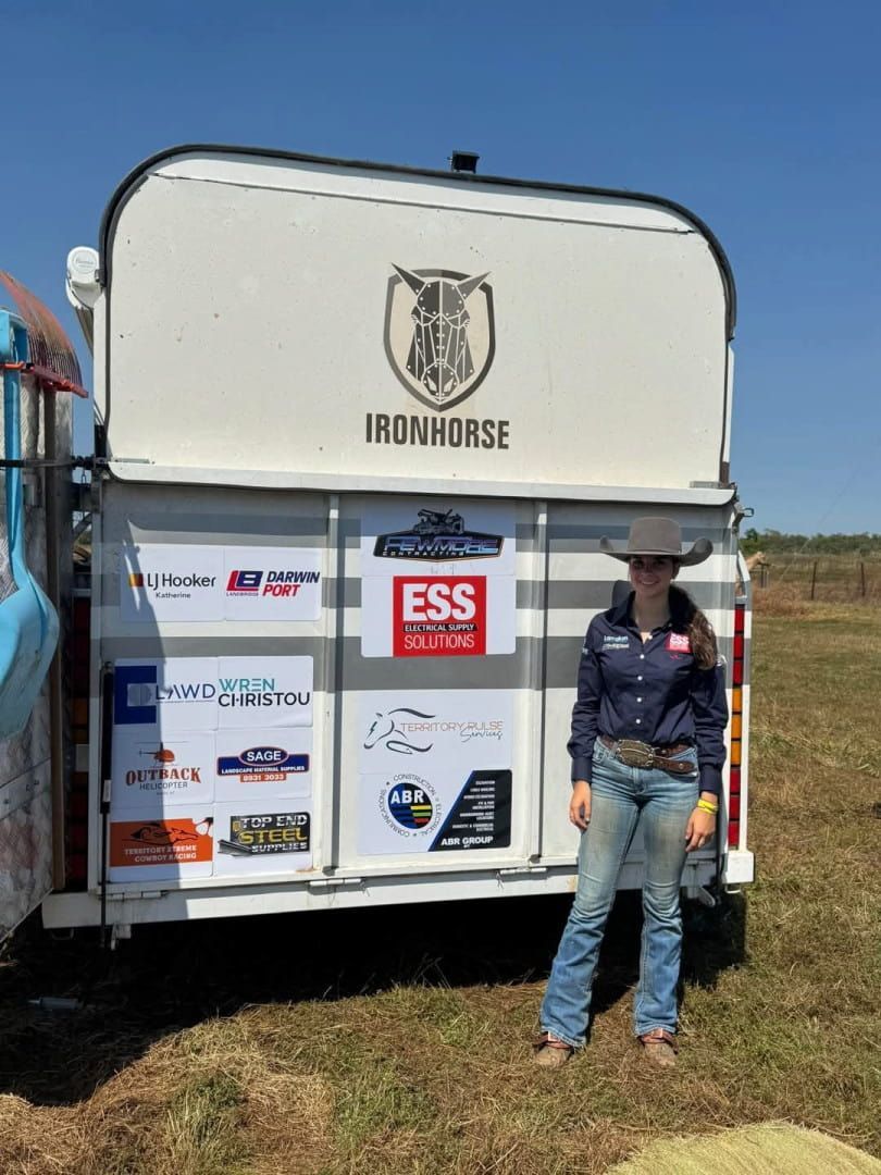 Sponsorship - Kailee Rykers — Fewmore Contracting in Yarrawonga, NT