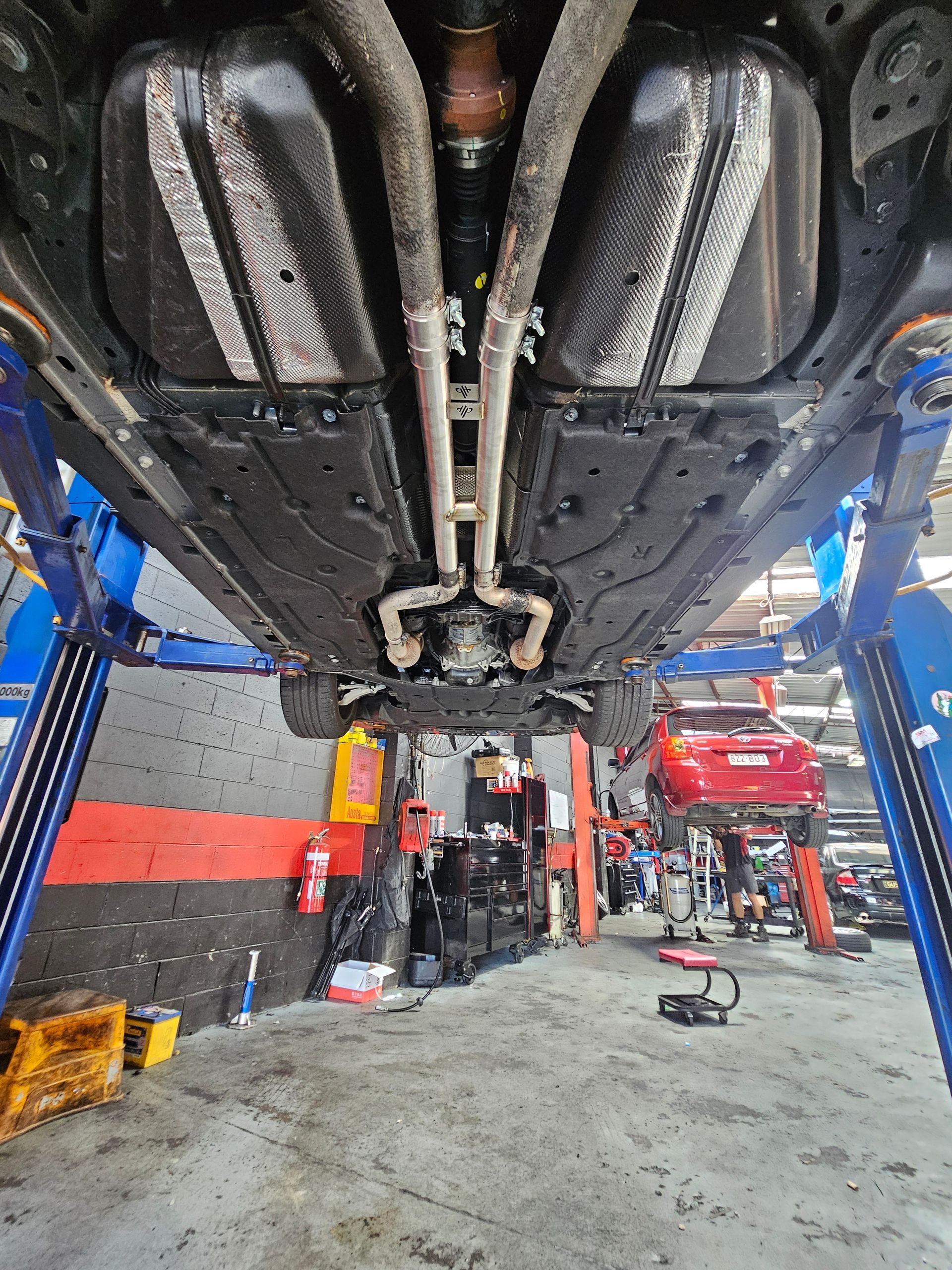 Motorcycle is Parked Next to a Good Year Tire β Sebring All Mechanical Repairs In Mermaid Beach, QLD