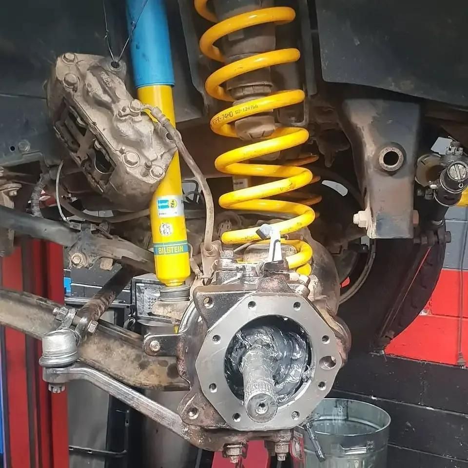 Close Up of a Shock Absorber on a Car β Sebring All Mechanical Repairs In Mermaid Beach, QLD