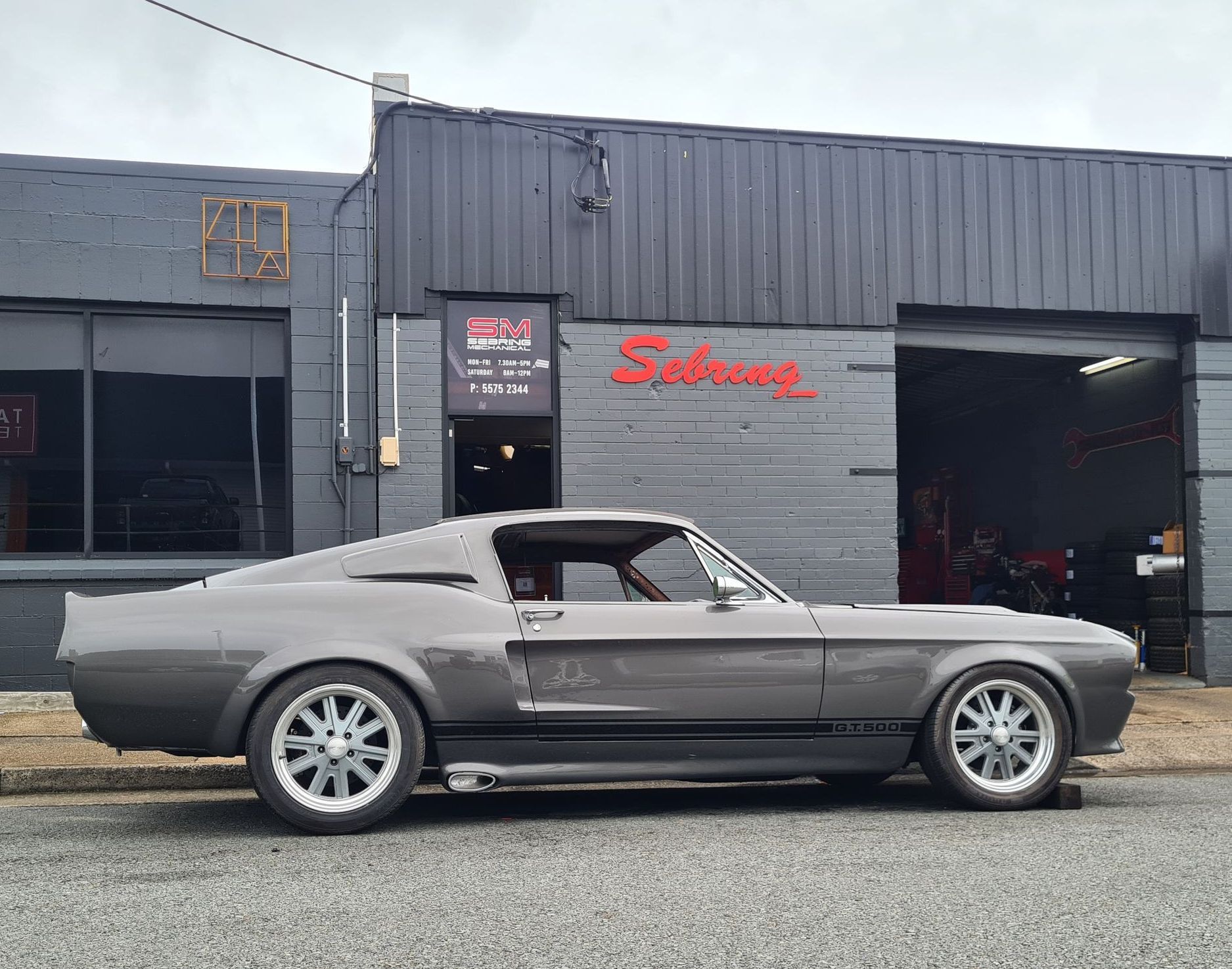 A Brick Wall With The Number 42 — Sebring All Mechanical Repairs In Mermaid Beach, QLD