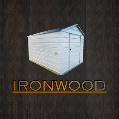 BUDGET FRIENDLY METAL SHED  SILVER