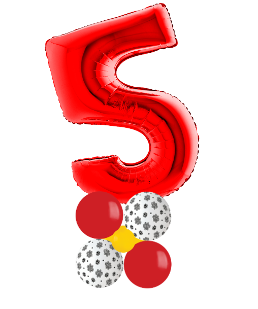 Red and paw print stack number 5