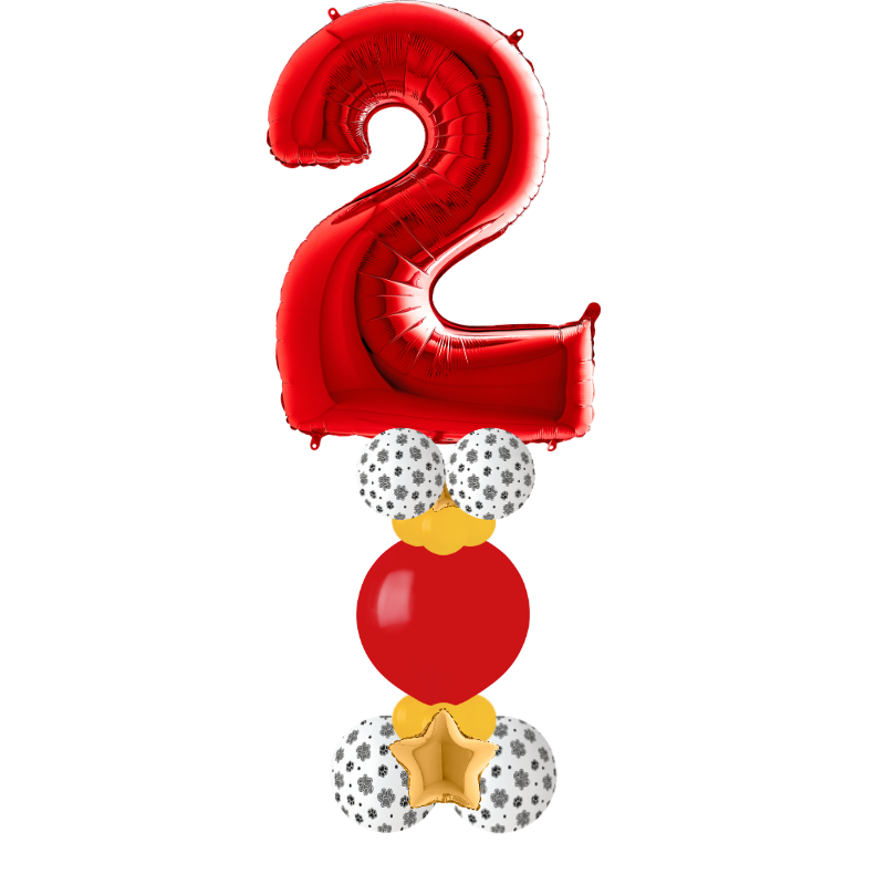 Red bubble column number 2