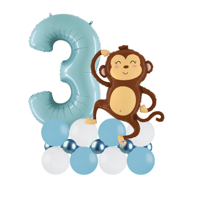 Monkey luxury number 3