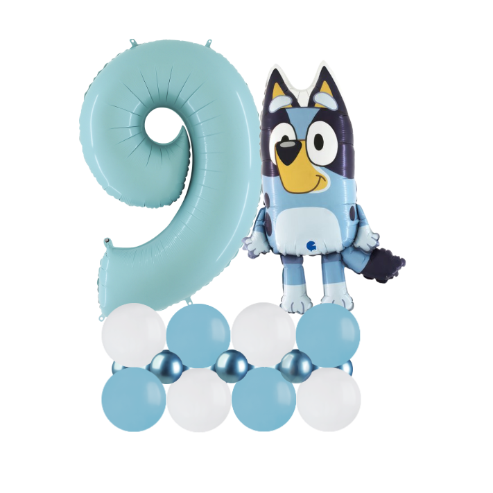 Bluey luxury number 9