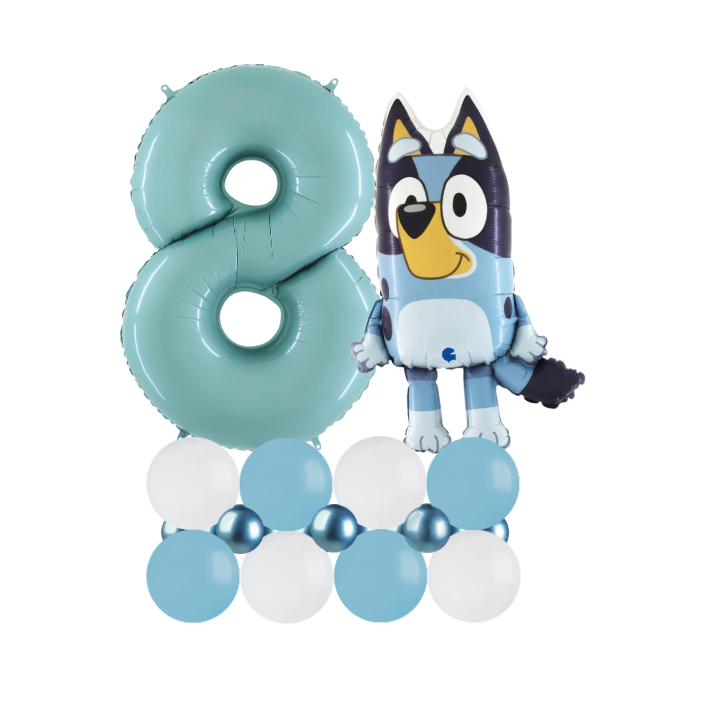 Bluey luxury number 8