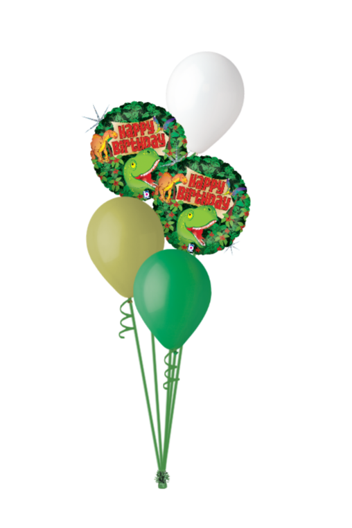 Dinosaur green luxury helium