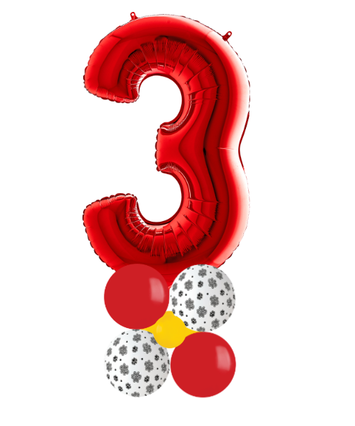 Red and paw print stack number 3