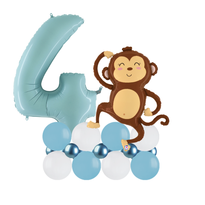 Monkey luxury number 4