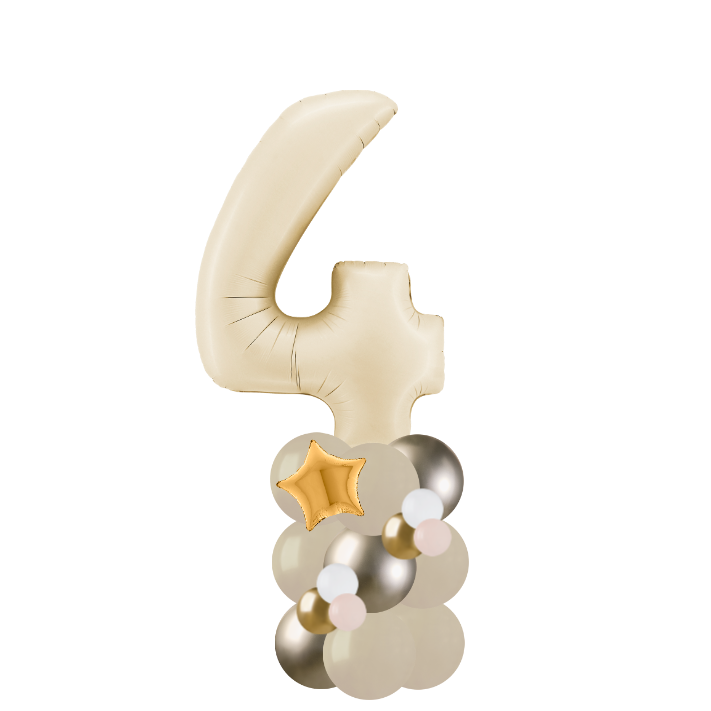 Gold column number 8