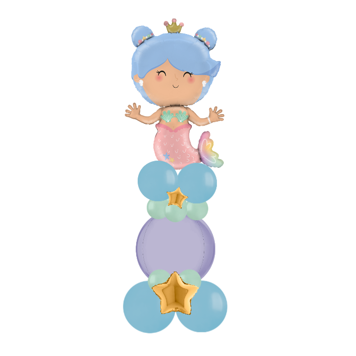 Mermaid bubble column
