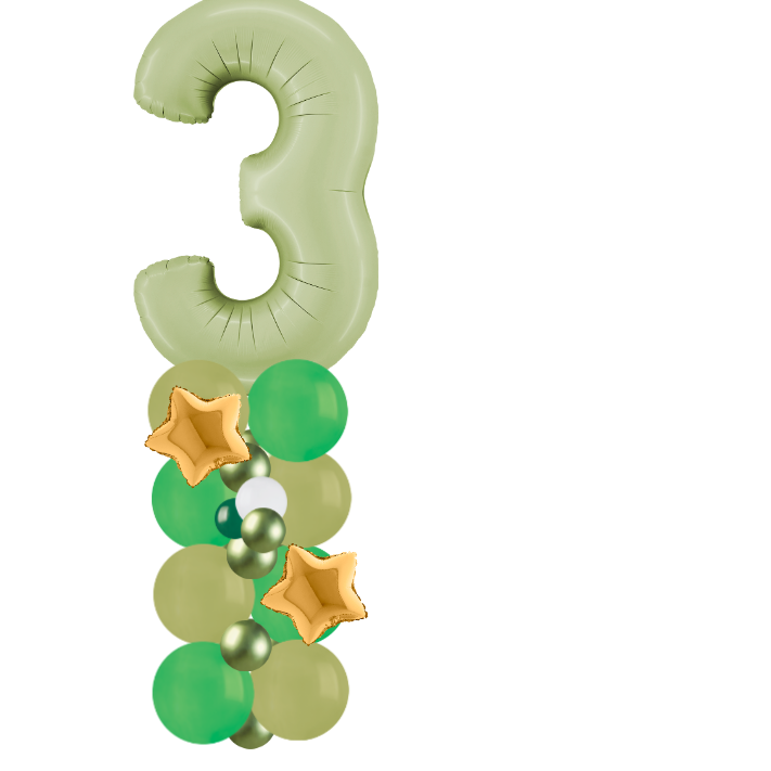 Dinosaur green column number 2