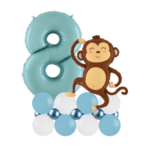 Monkey luxury number 8