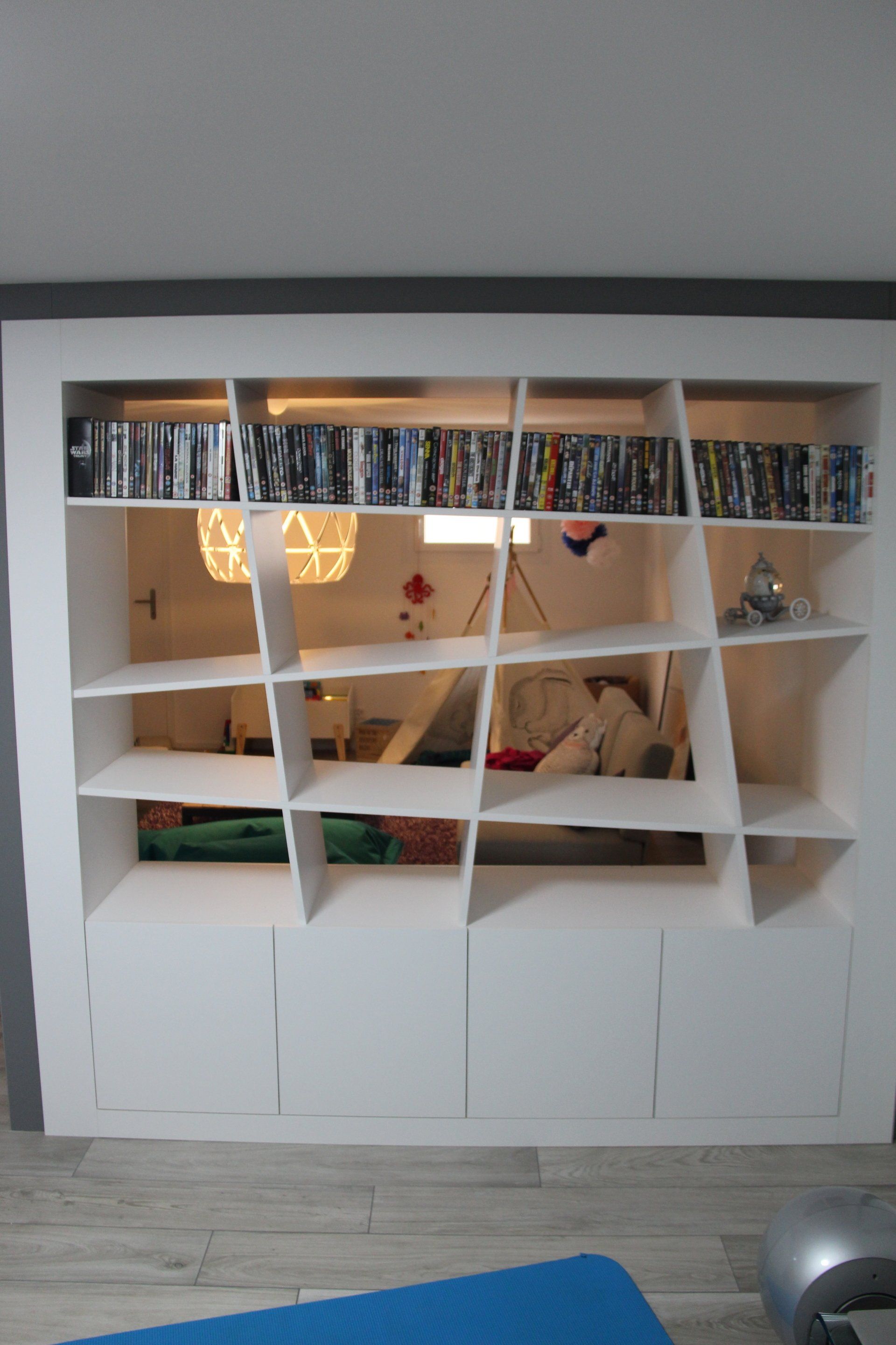 étagère menuiserie luquiens