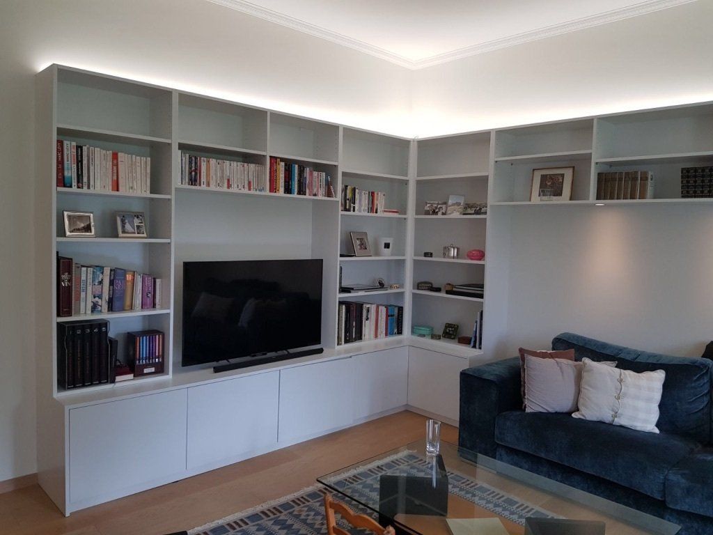 étagère menuiserie luquiens