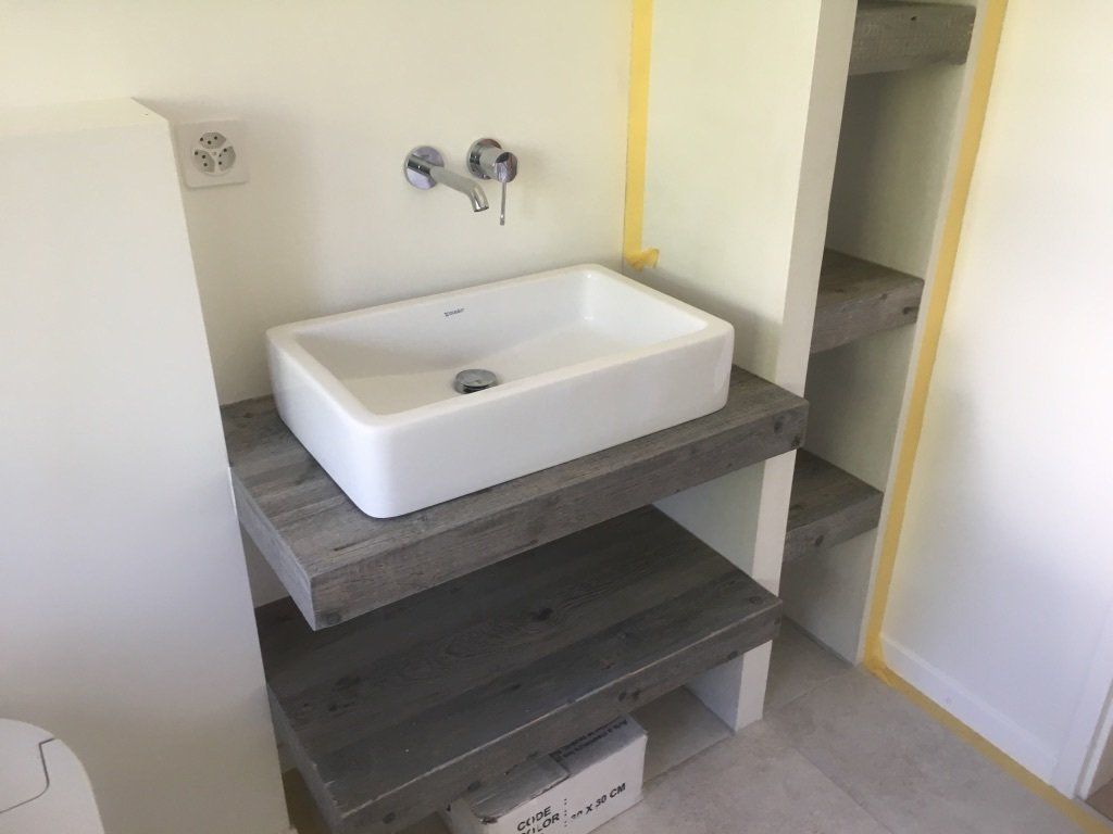 salle de bain menuiserie luquiens