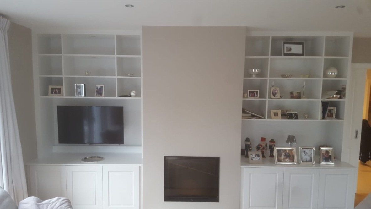 étagère menuiserie luquiens